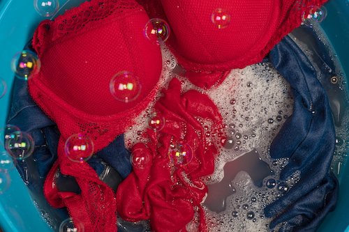 How to wash your bra