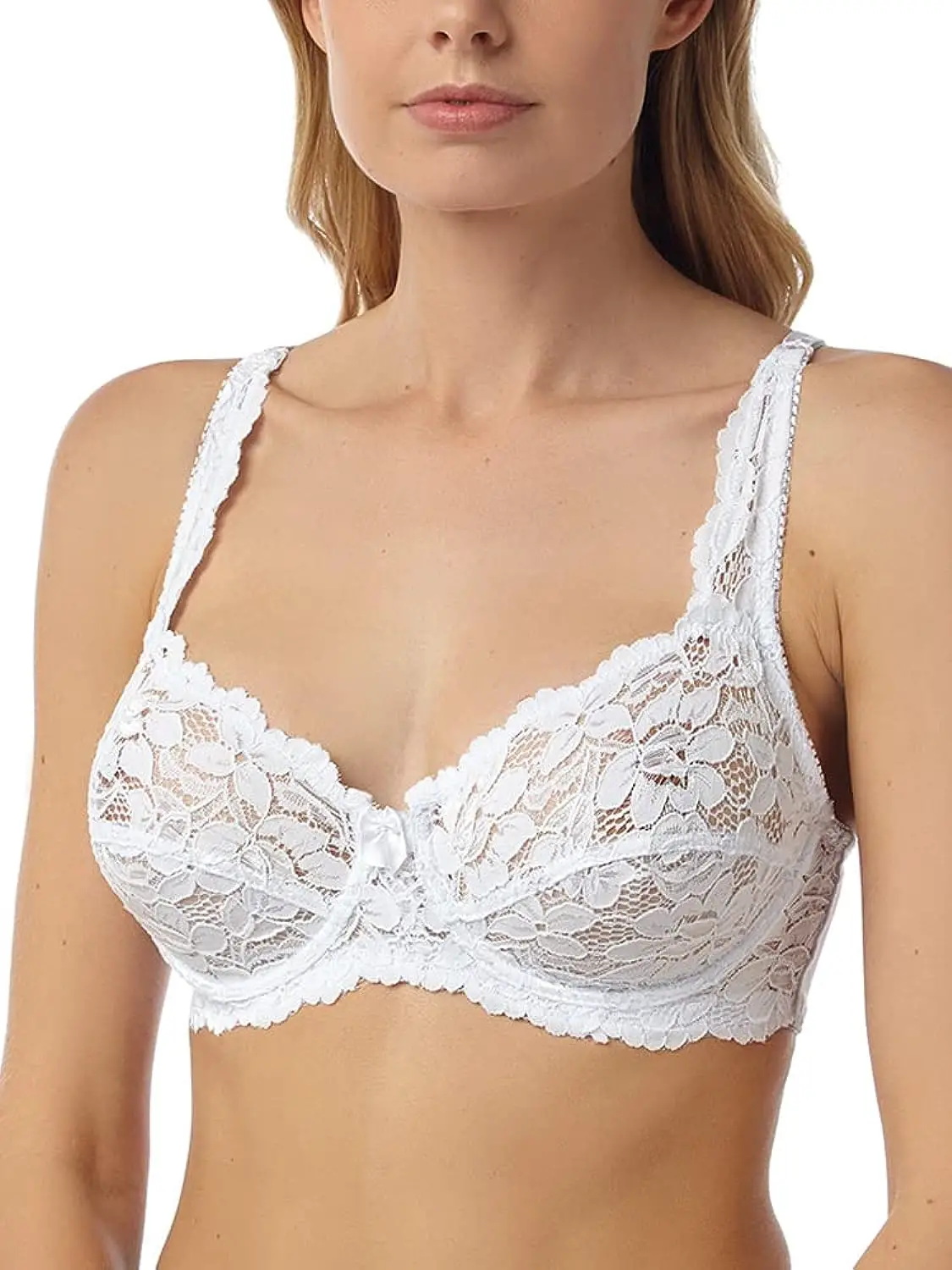 comfortable lace underwired bra review