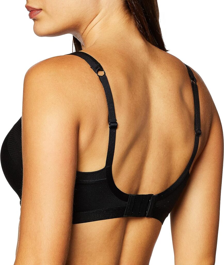 Womens Blissful Benefits Underarm-Smoothing with Seamless Stretch Wireless Lightly Lined Comfort Bra Rm3911w